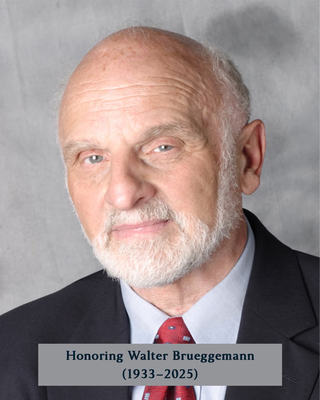 Walter Brueggemann, theologian and Westminster John Knox Press prolific writer has died – Cause of death